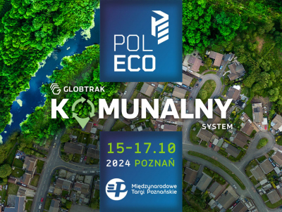 Technologia AI Globtrak System koumnalny GPS , kamery Targi Poleco 2024